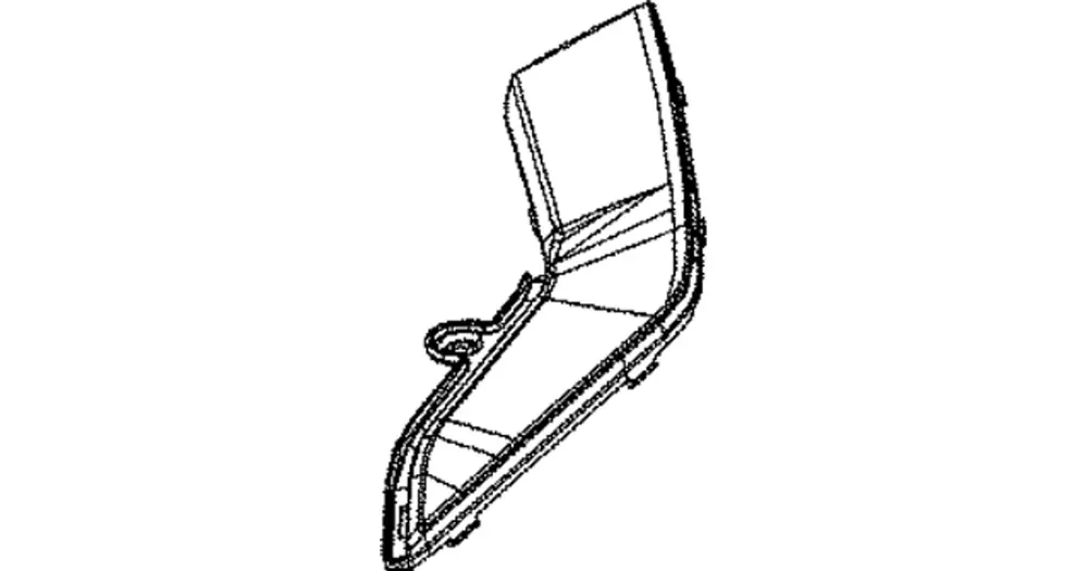 Loppuunmyynti Takakate, ylempi vasen "B" U9P Kymco Agility S 125