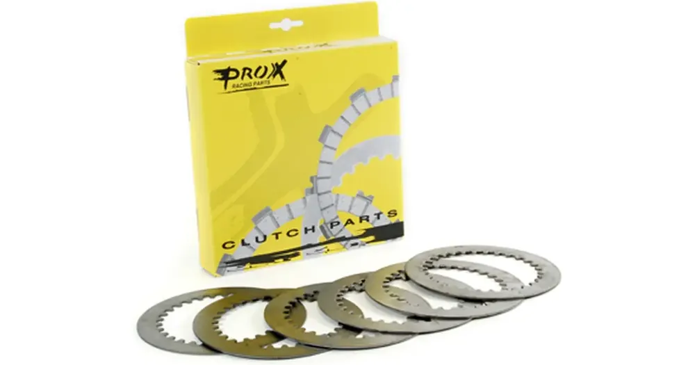 Alennettu Hinta Kytkinlevyt, 6 kpl, Prox 16.S42012 Kawasaki KX 125 ‘85-87, KDX 200 ‘86-87