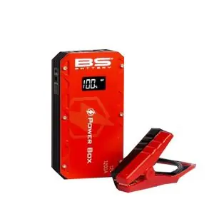 Asiakkaiden Suosikki BS Battery Power Box PB-02 Universal Akkupaketti - Punainen / Musta