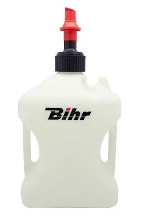 Halpa Bihr TÜV-hyväksytty Home Track valkoinen 10L Universal Kanister