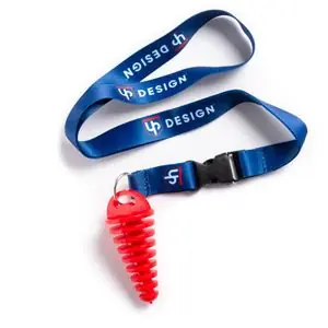 UP Design (15 x 38mm) hihnalla Universal Pakoputken tulppa - Oranssi Ajankohtainen