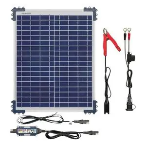 Päivän Tarjous Tecmate OPTIMATE SOLAR DUO avec panneau 20W TM522D2 Universal Akkulaturi