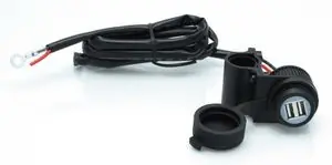 Bihr USB-liitäntä ohjaustankokiinnityksellä 12V Sytytinadapteri Paras Hinta