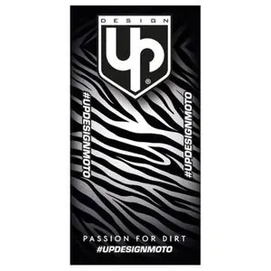 Viimeinen Mahdollisuus UP Design (1m x 2m) Zebra Universal Ympäristön matto - Musta / Valkoinen