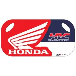 D‘cor Honda HRC Universal Paneelointi - Punainen / Musta Suoraan Valmistajalta