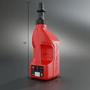Uusi Kokoelma Tuff Jug TUFF JUG punainen Ripper-kannella 2.5G/10L Universal Kanister
