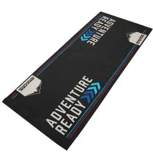 Pakollinen (Must-Have) BIKETEK MOTO ADVENTURE READY - 190x80cm Universal Ympäristön matto - Sininen / Punainen