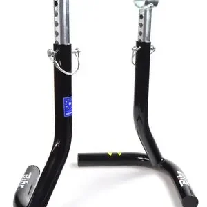 Ajankohtainen Bihr keskustuki kilpaileville jalkatuille - Laajennettavissa 390mm-480mm Universal Pukki