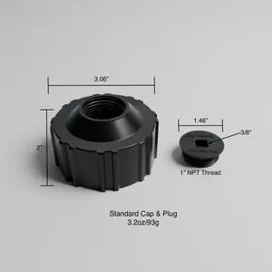 Tuff Jug Standard TUFF JUG -korkki keskikytkimellä Universal Kanister Uusi Malli