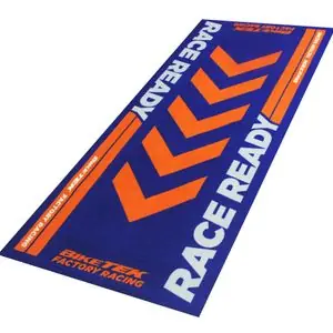 BIKETEK MOTO SERIES 4 190x80cm Universal Ympäristön matto - Sininen / Oranssi Tarjoushinta