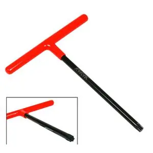 RFX Pro (Musta/Oranssi) standard-jälki kumikahvalla - Torx-pää T45 varten Universal T-avain Uusi Malli