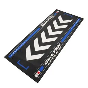 BIKETEK MOTO SERIES 7 BLUE RISING SUN - 190x80cm Universal Ympäristön matto - Musta Löytö