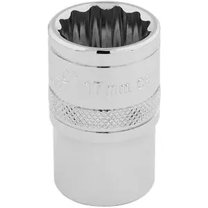 Kuuma Tarjous Draper 1/2 12 pans Hi - Torq 17mm Universal Hylsy