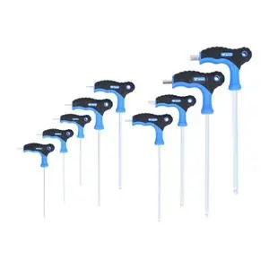 Osta Verkossa Brilliant Tools mâles 6 pans tête sphérique à poignée en T, 9 pcs Universal Yhdistelmäavain