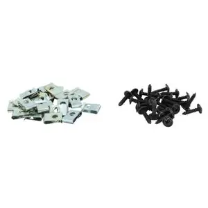 Superhinta P2R KORJAUSKLIPPI - KATTOVARUSTE KATTOVARUSTE DIA 4mm RUUVIT 4x14 mm Universal Moottoripyörän kiinnityssarja