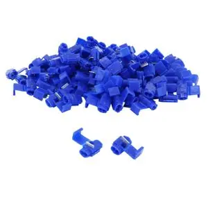 Nopea Toimitus P2R PRE - ISOLATED CONNECTOR BLUE WIRE SECTION 1 to 2.5 mm Universal Sähkötulppa