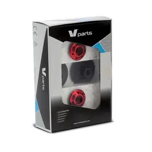 Alennettu Hinta Bihr M10x1,5 punainen Universal Diabolo