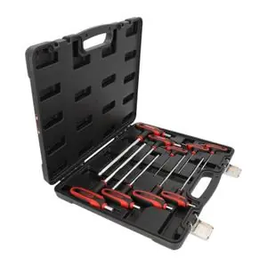 KS Tools Coffret de 9 clés mâles 6 pans à tête sphérique, poignée en T Universal Yhdistelmäavain Ajankohtainen