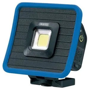 Draper Mini projecteur LED COB rechargeable et banque d‘alimentation Universal Lamppu Kausialennus