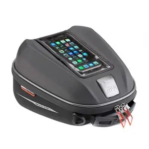 Givi ST611+ Tanklock (6 litres) Universal Tank bag - Musta Kampanjahinta