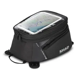 Ajankohtainen Shad SL20 (15–20 litraa) Universal Tank bag - Musta