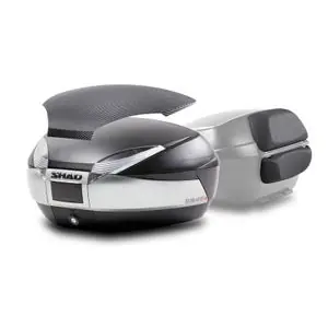 Uusi Kokoelma Shad SH48 + DOSSERET + CAPOT CARBONE Universal Ylätasku - Harmaa