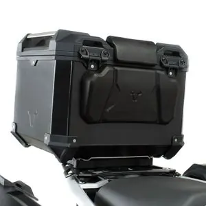 SW-MOTECH TOP CASE TRAX ADV lle Universal Selkänoja - Musta Vain Rajoitetun Ajan