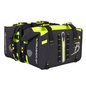 Bagster HAWK (2 x 30 litraa) Universal Sivutaskut - Musta / Keltainen Ilmainen Palautus