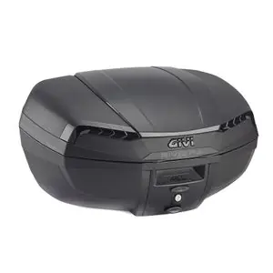 Nopea Toimitus Givi E46NB RIVIERA BLACK EDITION MONOLOCK (46 Litres) Universal Ylätasku - Musta