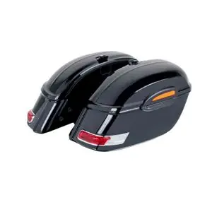 CustomAcces RIGIDE TOURING (2 x 33 litraa) Universal Matkalaukku - Musta Superhinta