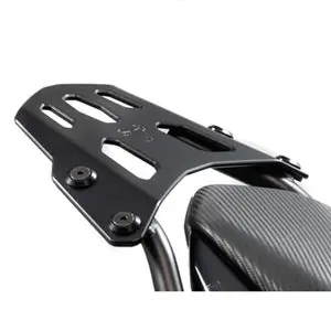 Osta Verkossa SW-MOTECH sovitus STREET-RACK -laukku Givi/Kappa Monolockille Universal Platina - Musta