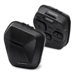 SW-MOTECH KOMPLETT URBAN ABS Musta (2x16.5 litraa) Universal Matkalaukku - Musta Ajankohtainen