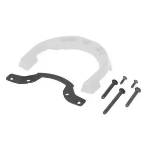 Viimeinen Mahdollisuus Shad Click system B010CS tankbag Click system Polttoainesäiliön rengas - Musta