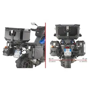 Osta Tänään Givi PL ONE FIT MONOKEY Laukkujen tuki - MustaBMW 1300 R 1300 GS - 2023 - 2026