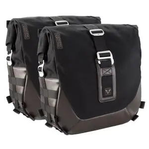 SW-MOTECH Legend Gear set avec supports (2 x 13.5 litres) Sivutaskut - Musta Erikoistarjous