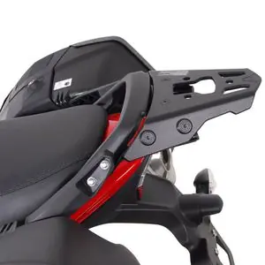 SW-MOTECH ALU RACK Kantokori - Musta Alennettu Hinta