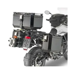 Givi PL ONE FIT MONOKEY CAM-SIDE TREKKER OUTBACK Laukkujen tuki - Musta Alennettu Hinta