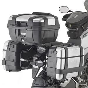 Nopea Toimitus Givi PL ONE FIT Monokey Cam side trekker outback -laukkuille Laukkujen tuki - Musta