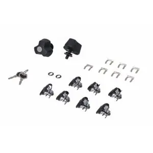 Paras Hinta SW-MOTECH 7 kpl TRAX -lukkoja + 2 PRO -lukkoa Universal Varkaus - Musta