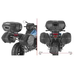 Erikoistarjous Givi valikoille V35/V37 Laukkujen tuki