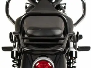 Kausialennus Hepco Becker tubulaarinen - musta Top case -tukiROYAL ENFIELD 650 SUPER METEOR 650 - 2023 - 2025