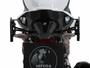 Tarjous Hepco Becker C-Bow - musta Laukkujen tuki