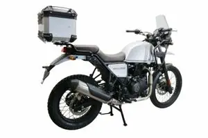 GPR Tech ALPI-TECH Alu - Täydellinen tuki - 26 litraa YlätaskuROYAL ENFIELD 400 HIMALAYAN - 2017 - 2023 Tarjous