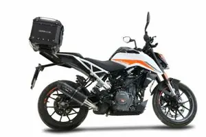 GPR Tech ALPI-TECH Alu - Täydellinen tuen kanssa - 35 litraa - musta YlätaskuKTM 390 390 DUKE ABS - 2021 - 2023 Vain Tänään