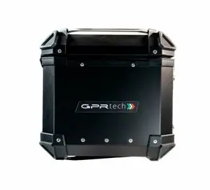 GPR Tech ALPI-TECH Alu - Täydellinen tukin kanssa - 35 litraa - musta YlätaskuKAWASAKI 1000 VERSYS 1000 ABS (KLZ1000B) - 2015 - 2016 Nopea Toimitus