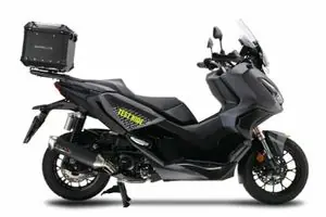 GPR Tech ALPI-TECH Alu - Täydellinen tuki - 55 litraa - musta YlätaskuHONDA 350 ADV 350 - 2022 - 2024 Sertifioitu