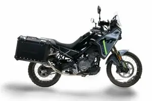 Poisto GPR Tech Musta alumiini - pari 38/38 L - Tuki mukana MatkalaukkuCF MOTO 650 650 MT - 2019 - 2020