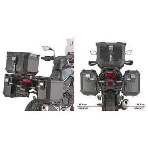 Ajankohtainen Givi PL ONE FIT MONOKEY CAM SIDE Laukkujen tuki