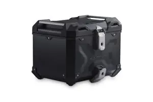 Turvallinen Maksu SW-MOTECH TRAX ADV - Avec support - Noir Ylätasku