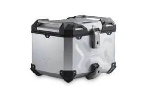 Alennettu Hinta SW-MOTECH TRAX ADV - Avec support - Gris Anodisé Ylätasku